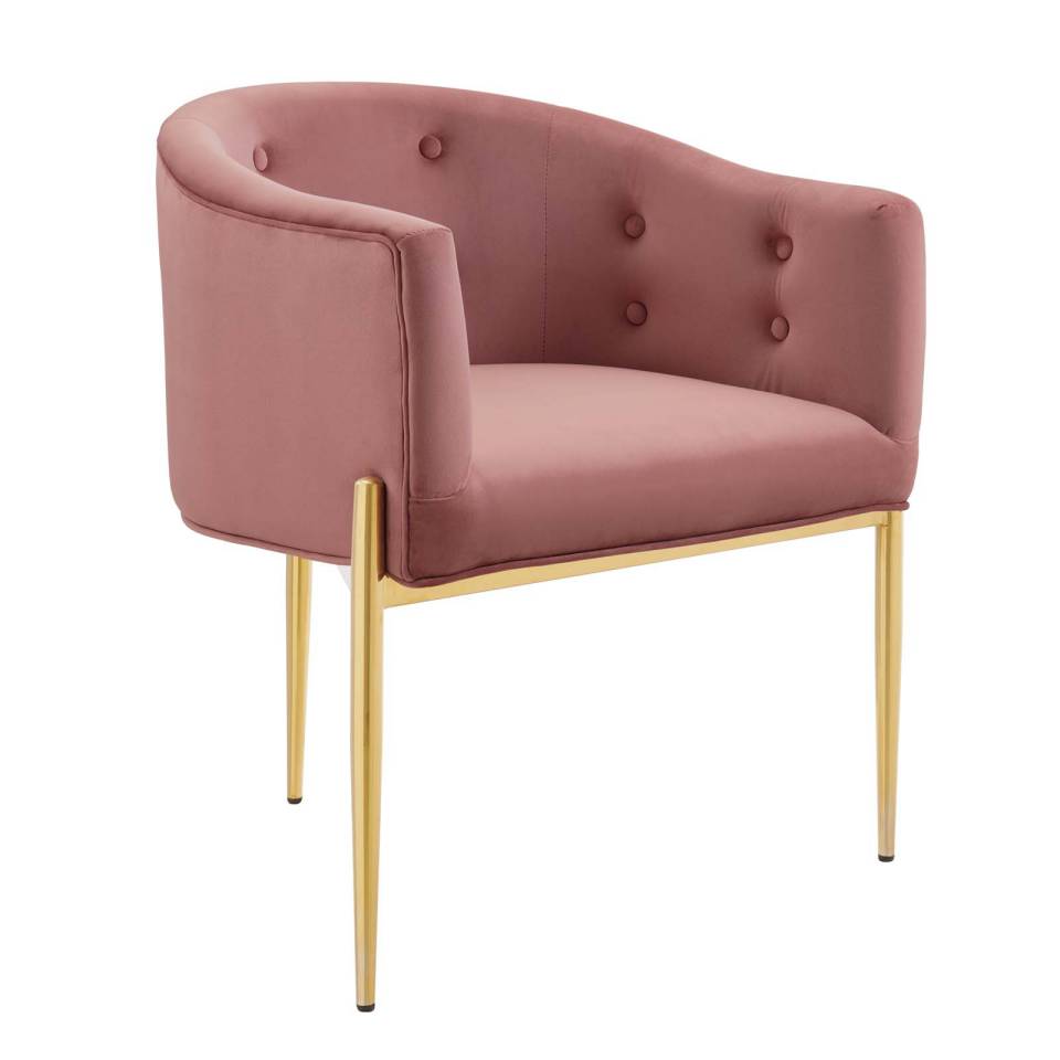 Modway Savour Tufted Performance Velvet Accent Chair - EEI-3903 | Accent Chairs | Modishstore - 9