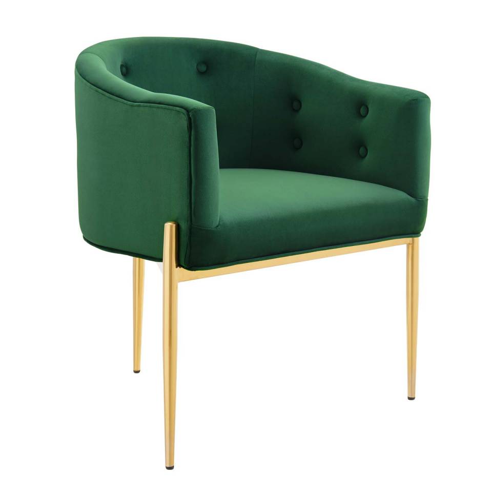 Modway Savour Tufted Performance Velvet Accent Chair - EEI-3903 | Accent Chairs | Modishstore - 10