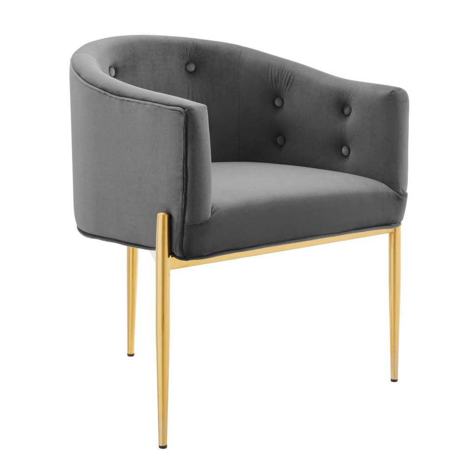 Modway Savour Tufted Performance Velvet Accent Chair - EEI-3903 | Accent Chairs | Modishstore - 11