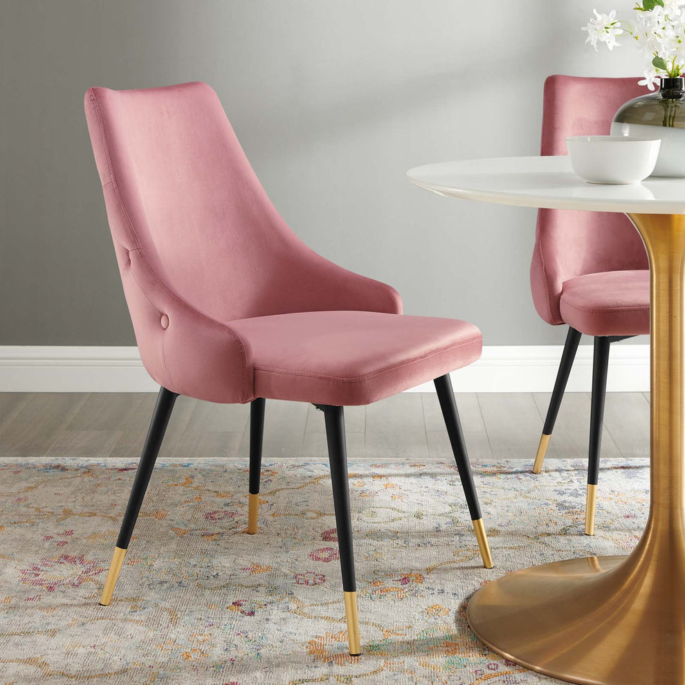 Modway Adorn Tufted Performance Velvet Dining Side Chair - EEI-3907 | Dining Chairs | Modishstore - 9