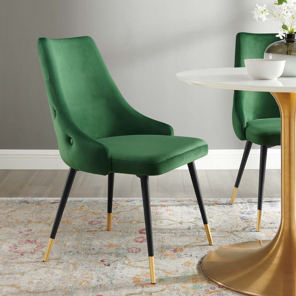 Modway Adorn Tufted Performance Velvet Dining Side Chair - EEI-3907 | Dining Chairs | Modishstore - 17