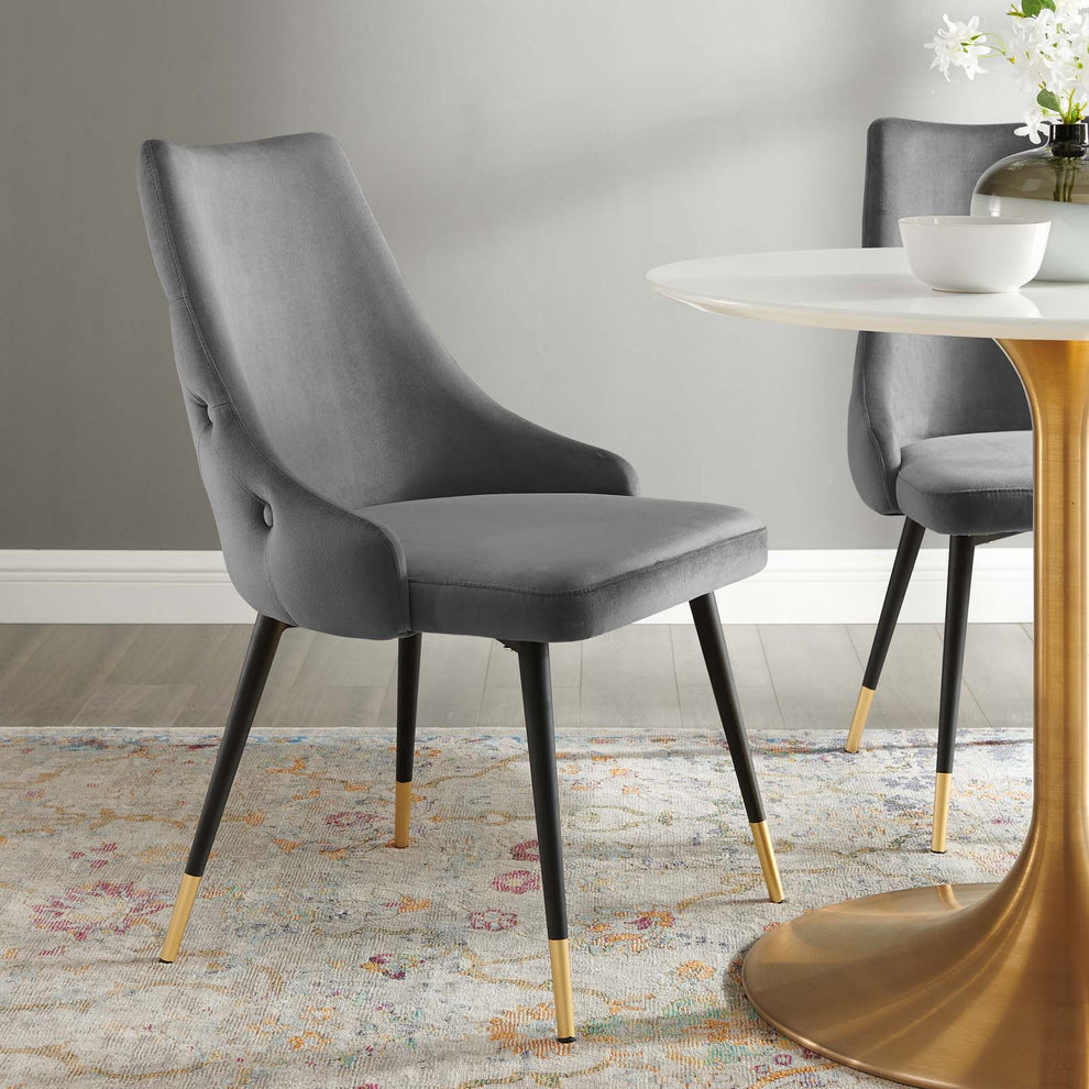 Modway Adorn Tufted Performance Velvet Dining Side Chair - EEI-3907 | Dining Chairs | Modishstore - 31