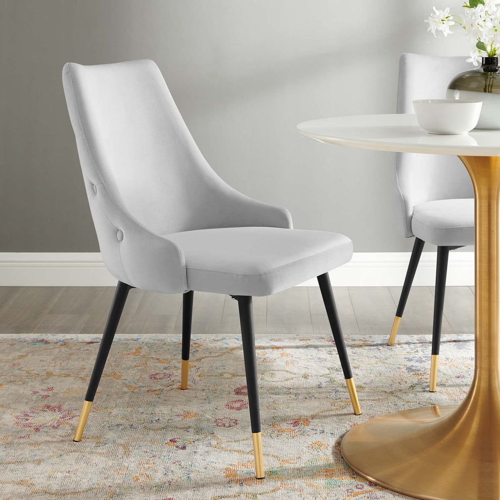 Modway Adorn Tufted Performance Velvet Dining Side Chair - EEI-3907 | Dining Chairs | Modishstore - 39