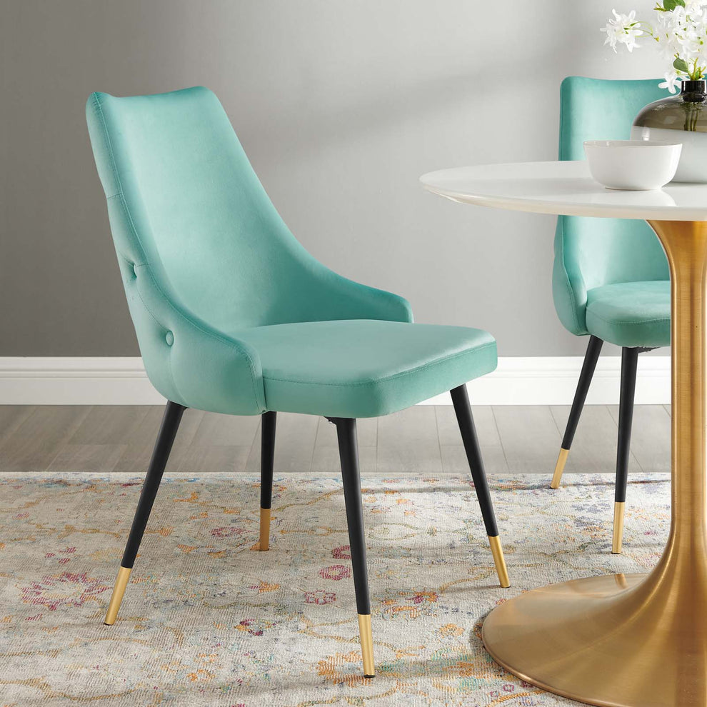 Modway Adorn Tufted Performance Velvet Dining Side Chair - EEI-3907 | Dining Chairs | Modishstore - 53
