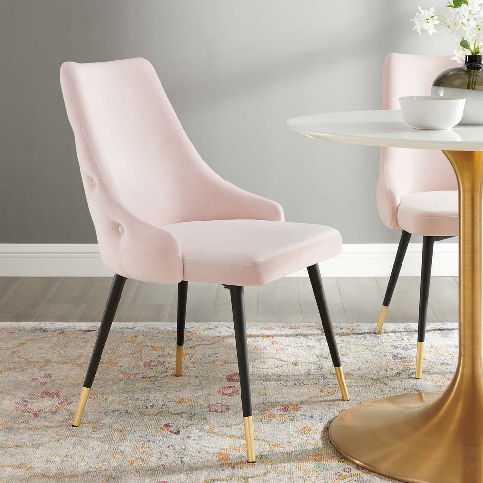 Modway Adorn Tufted Performance Velvet Dining Side Chair - EEI-3907 | Dining Chairs | Modishstore - 67
