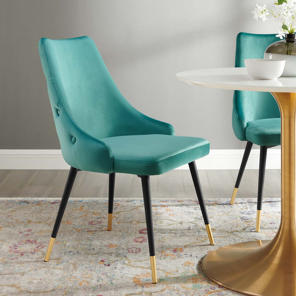 Modway Adorn Tufted Performance Velvet Dining Side Chair - EEI-3907 | Dining Chairs | Modishstore - 74