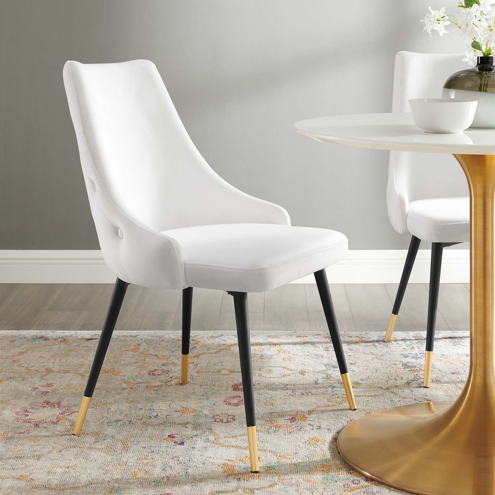 Modway Adorn Tufted Performance Velvet Dining Side Chair | Dining Chairs | Modishstore-81