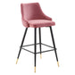 Modway Adorn Performance Velvet Bar Stool - EEI-3909 | Bar Stools | Modishstore - 2