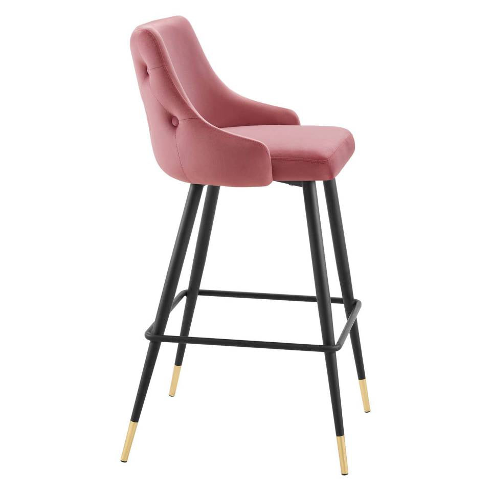 Modway Adorn Performance Velvet Bar Stool - EEI-3909 | Bar Stools | Modishstore - 3