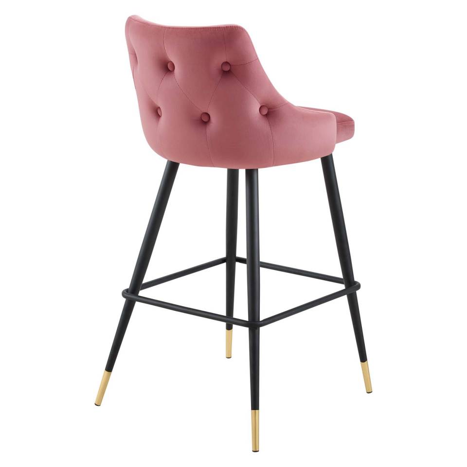 Modway Adorn Performance Velvet Bar Stool - EEI-3909 | Bar Stools | Modishstore - 4