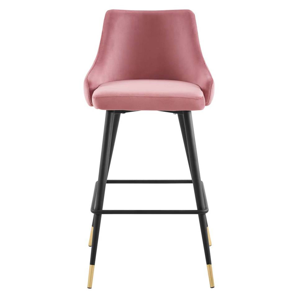 Modway Adorn Performance Velvet Bar Stool - EEI-3909 | Bar Stools | Modishstore - 5