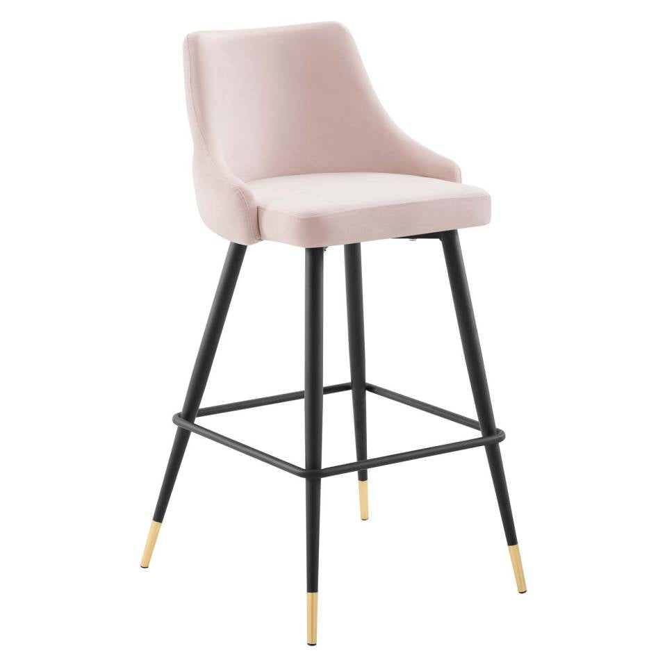 Modway Adorn Performance Velvet Bar Stool - EEI-3909 | Bar Stools | Modishstore - 11