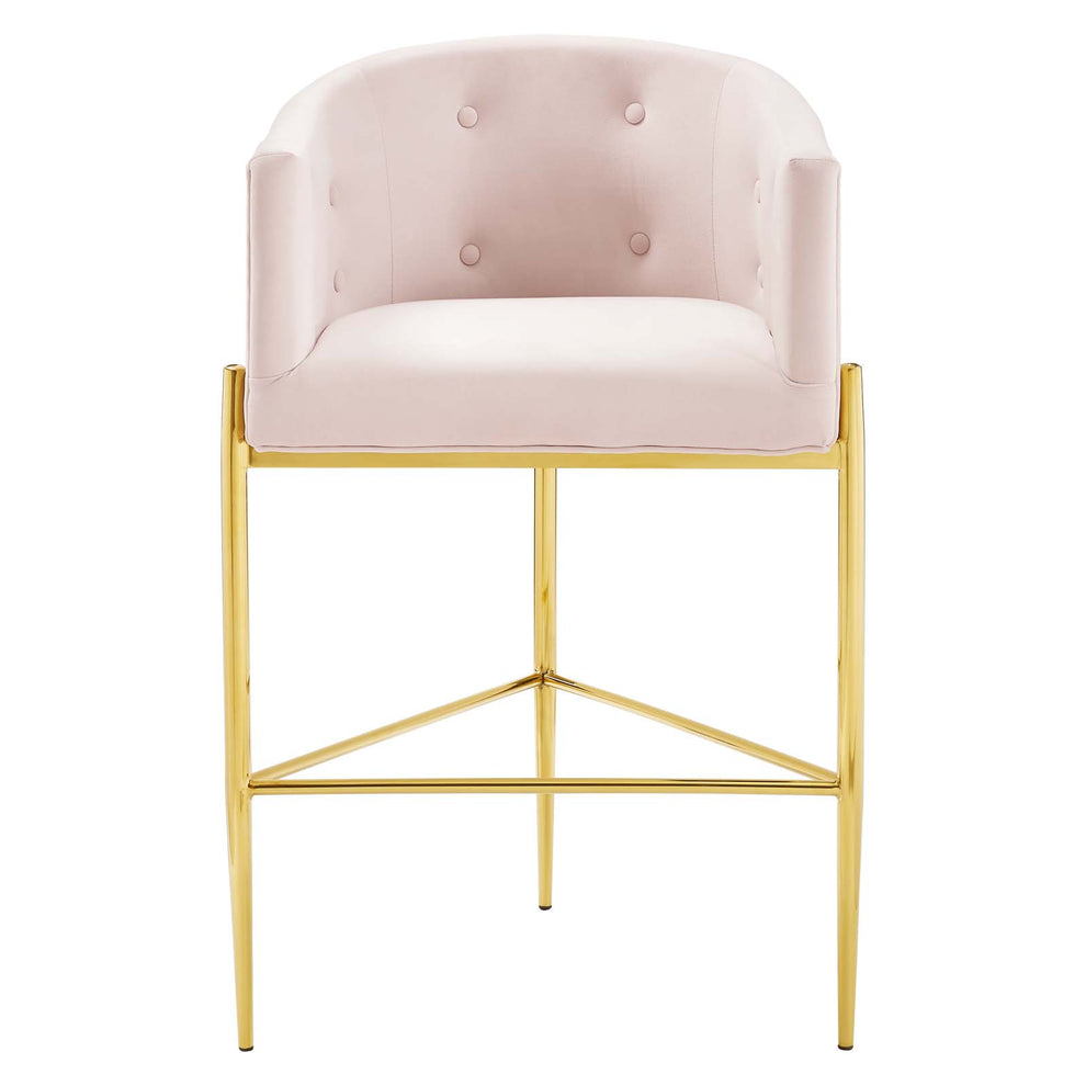 Savour Tufted Performance Velvet Bar Stool By Modway - EEI-3911 | Bar Stools | Modishstore - 29