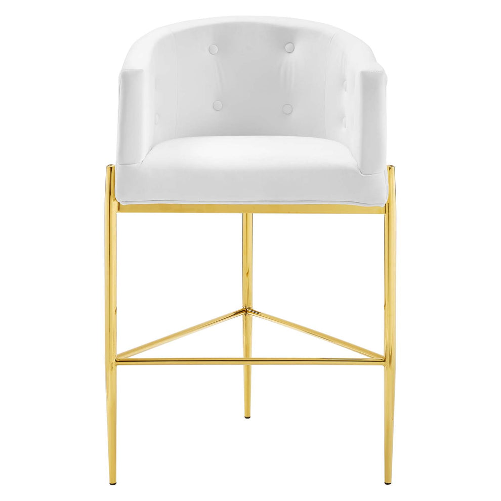 Savour Tufted Performance Velvet Bar Stool By Modway - EEI-3911 | Bar Stools | Modishstore - 37