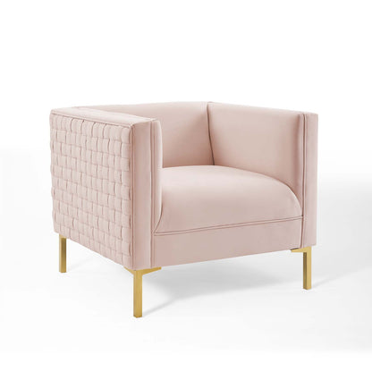 Resonate Performance Velvet Armchair By Modway - EEI-3916 | Armchairs | Modishstore - 10