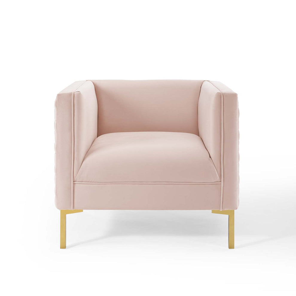 Resonate Performance Velvet Armchair By Modway - EEI-3916 | Armchairs | Modishstore - 14