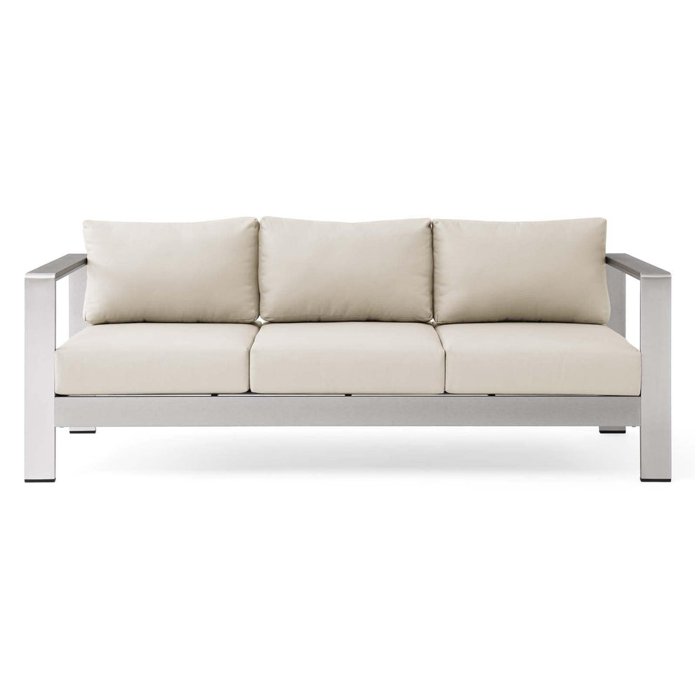 Modway Shore Outdoor Patio Aluminum Sofa - EEI-3917 | Outdoor Sofas, Loveseats & Sectionals | Modishstore - 7
