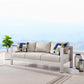 Modway Shore Outdoor Patio Aluminum Sofa | Outdoor Sofas, Loveseats & Sectionals | Modishstore-2