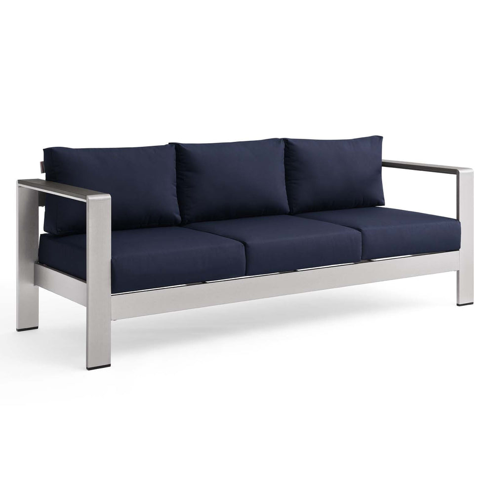 Modway Shore Outdoor Patio Aluminum Sofa - EEI-3917 | Outdoor Sofas, Loveseats & Sectionals | Modishstore - 21