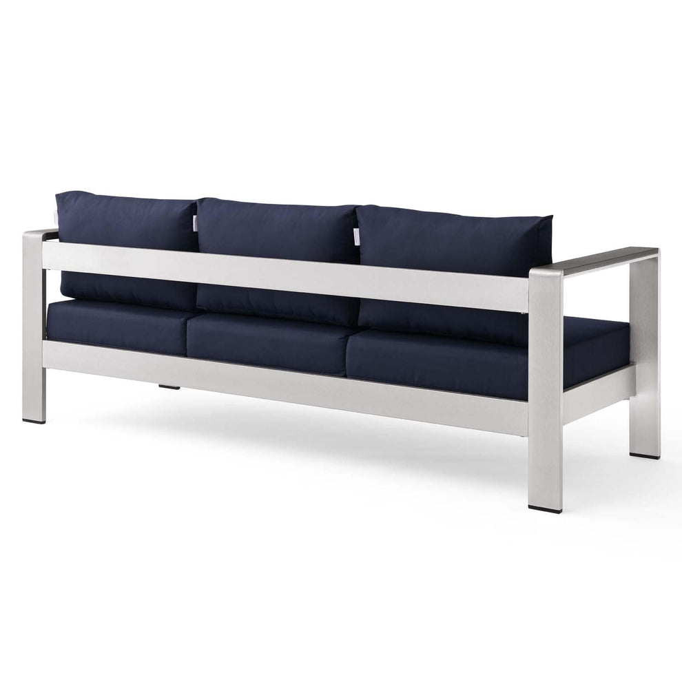 Modway Shore Outdoor Patio Aluminum Sofa - EEI-3917 | Outdoor Sofas, Loveseats & Sectionals | Modishstore - 24
