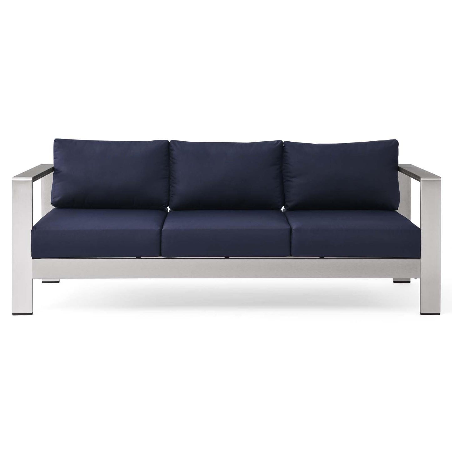 Modway Shore Outdoor Patio Aluminum Sofa | Outdoor Sofas, Loveseats & Sectionals | Modishstore-25