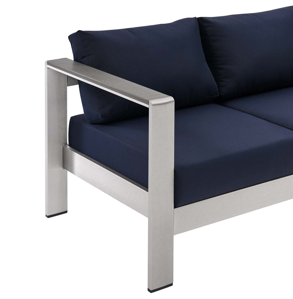 Modway Shore Outdoor Patio Aluminum Sofa - EEI-3917 | Outdoor Sofas, Loveseats & Sectionals | Modishstore - 26