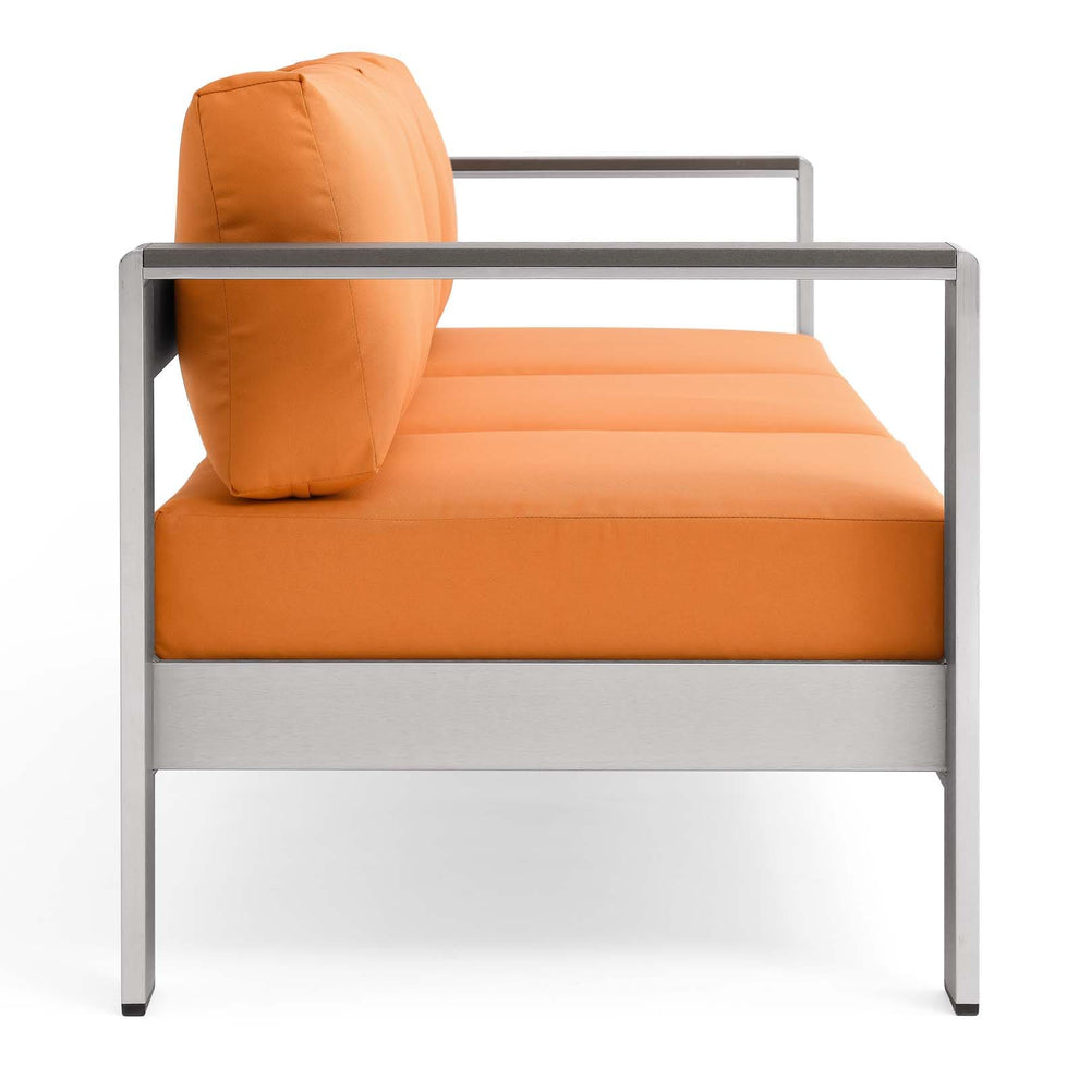 Modway Shore Outdoor Patio Aluminum Sofa - EEI-3917 | Outdoor Sofas, Loveseats & Sectionals | Modishstore - 32