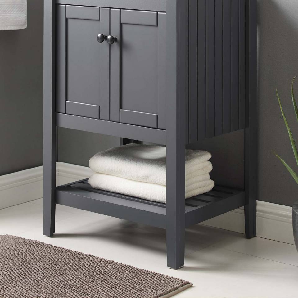 Modway Prestige 23" Bathroom Vanity Cabinet (Sink Basin Not Included) - EEI-3919 | Bathroom Accessories | Modishstore - 2