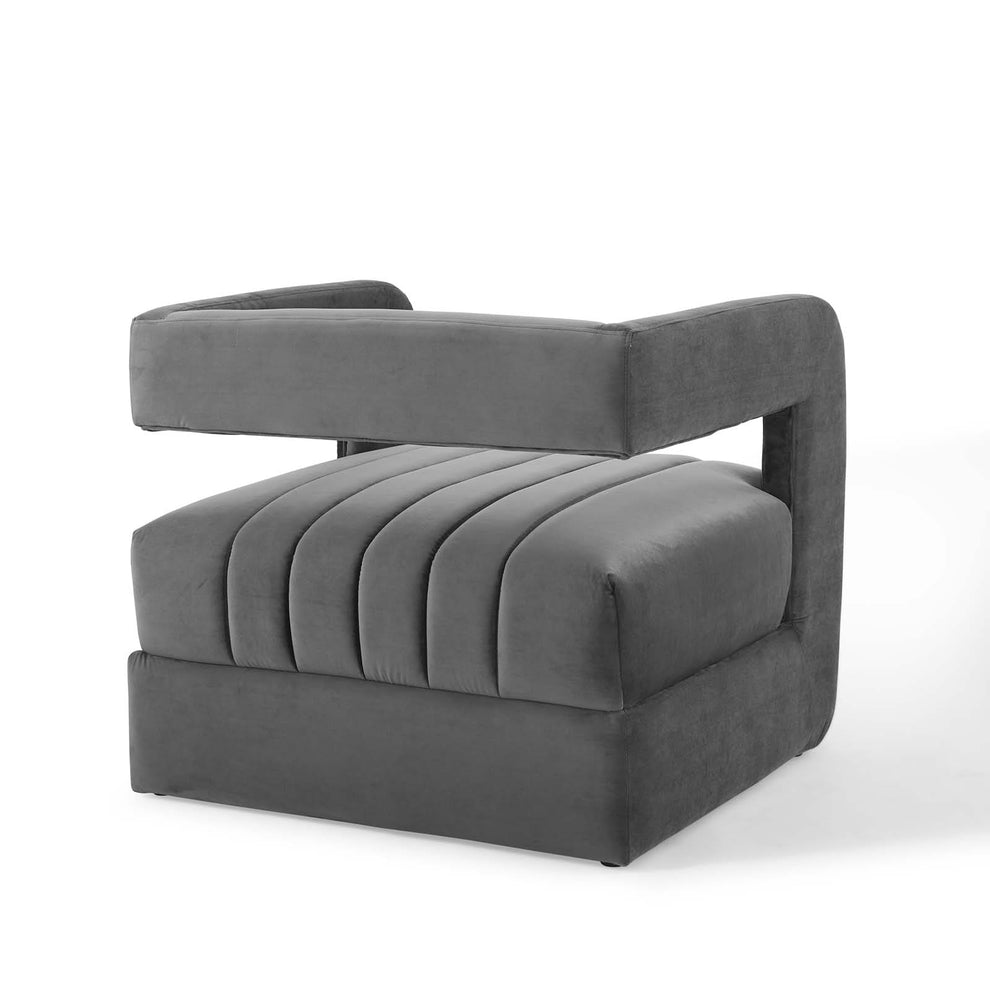 Modway Range Tufted Performance Velvet Accent Armchair - EEI-3920 | Armchairs | Modishstore - 4