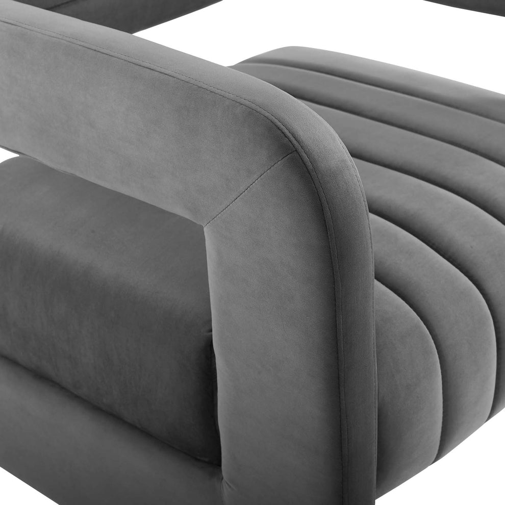 Modway Range Tufted Performance Velvet Accent Armchair - EEI-3920 | Armchairs | Modishstore - 7