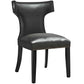 Modway Curve Vinyl Dining Chair - EEI-3922 | Dining Chairs | Modishstore - 2