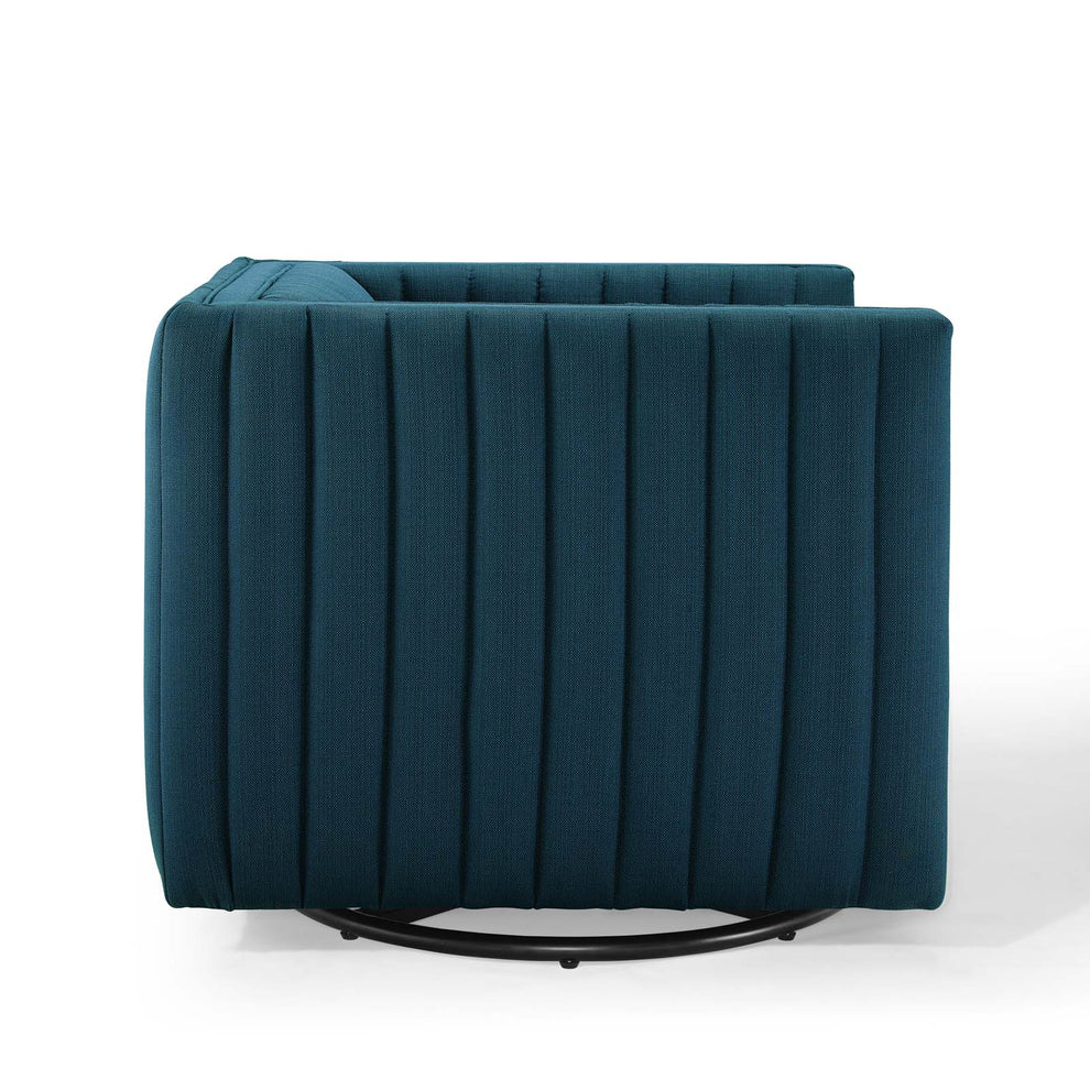 Modway Perception Tufted Swivel Upholstered Armchair - EEI-3926 | Armchairs | Modishstore - 5