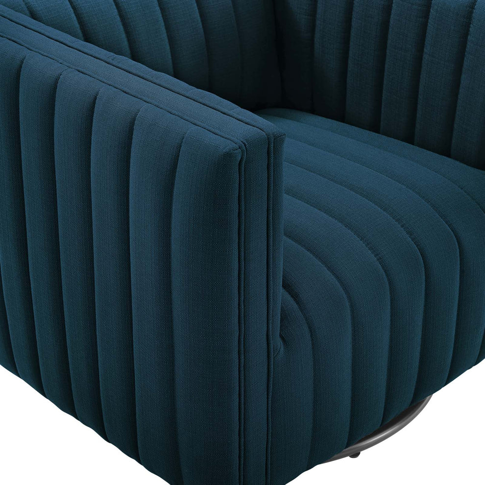 Modway Perception Tufted Swivel Upholstered Armchair - EEI-3926 | Armchairs | Modishstore - 8
