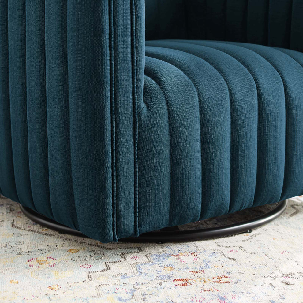 Modway Perception Tufted Swivel Upholstered Armchair - EEI-3926 | Armchairs | Modishstore - 9