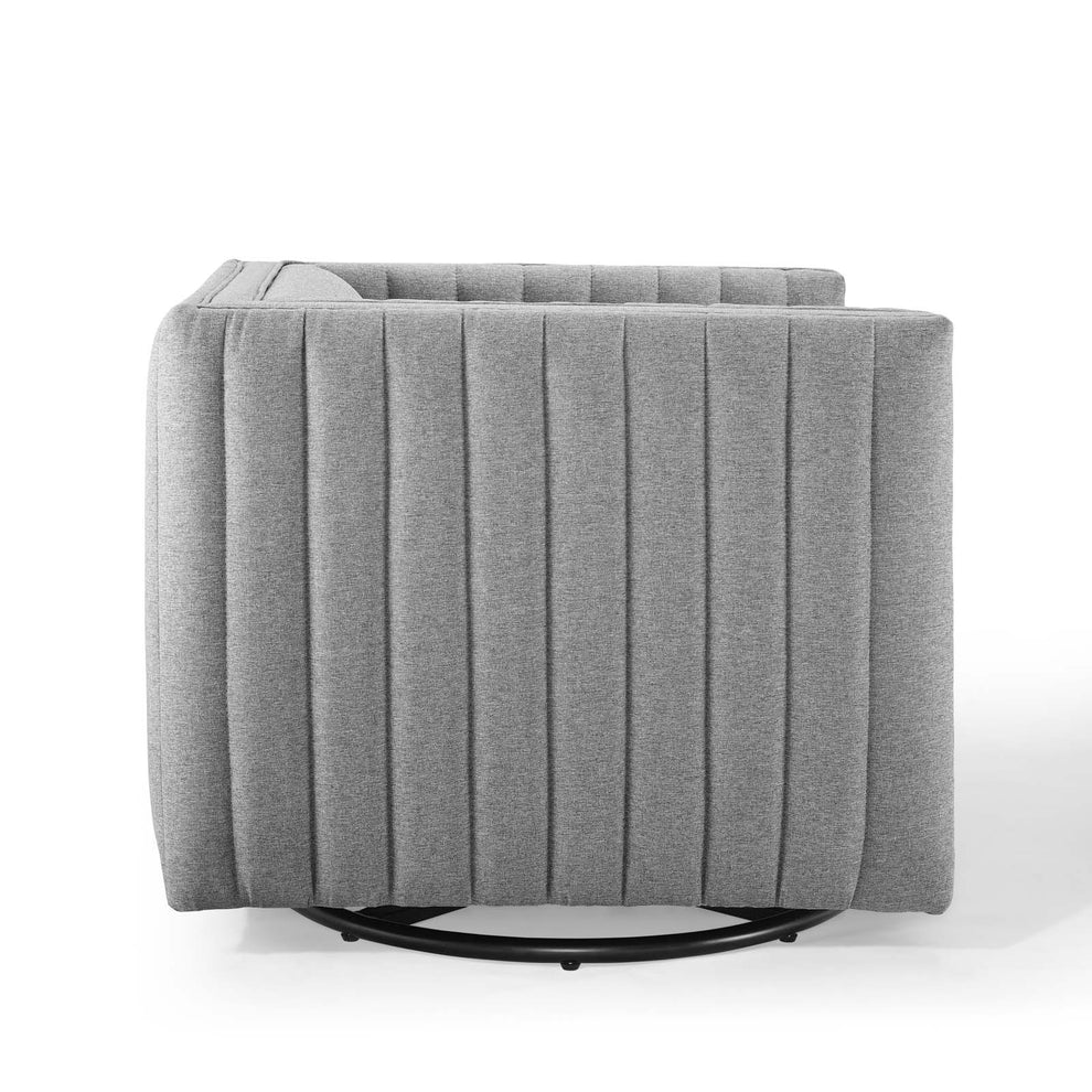 Modway Perception Tufted Swivel Upholstered Armchair - EEI-3926 | Armchairs | Modishstore - 24