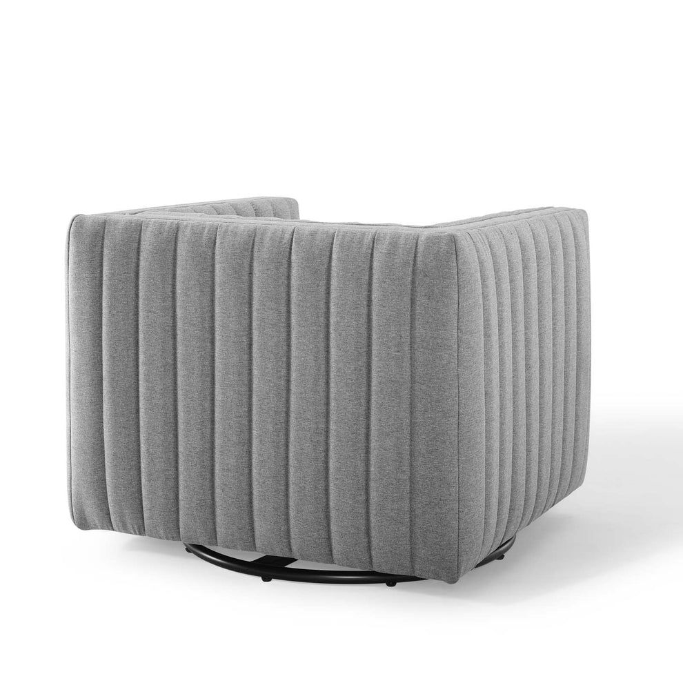 Modway Perception Tufted Swivel Upholstered Armchair - EEI-3926 | Armchairs | Modishstore - 25