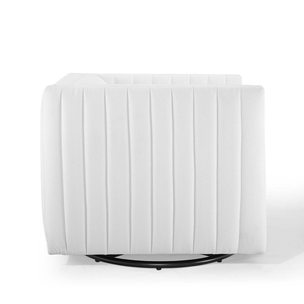Modway Perception Tufted Swivel Upholstered Armchair - EEI-3926 | Armchairs | Modishstore - 32