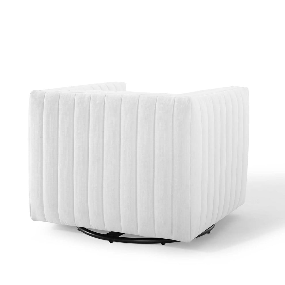 Modway Perception Tufted Swivel Upholstered Armchair - EEI-3926 | Armchairs | Modishstore - 33