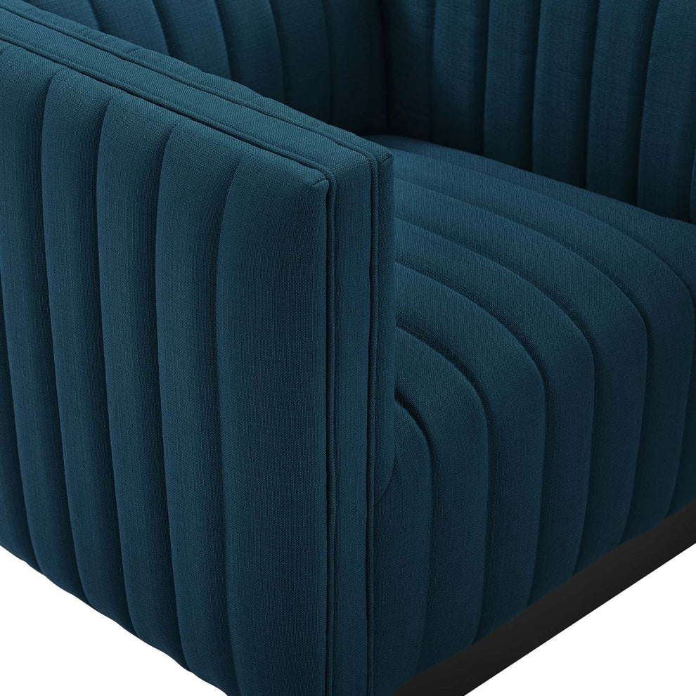 Modway Perception Tufted Upholstered Fabric Armchair - EEI-3927 | Armchairs | Modishstore - 8