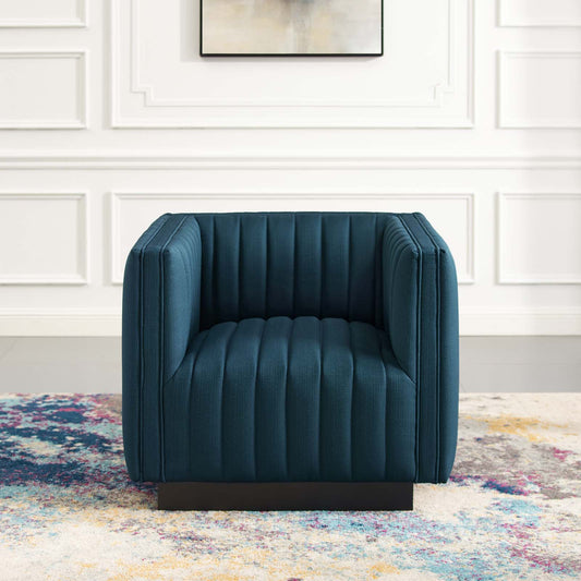 Modway Perception Tufted Upholstered Fabric Armchair | Armchairs | Modishstore