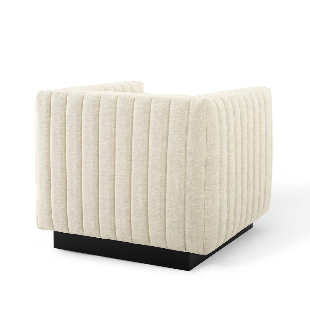 Modway Perception Tufted Upholstered Fabric Armchair - EEI-3927 | Armchairs | Modishstore - 15