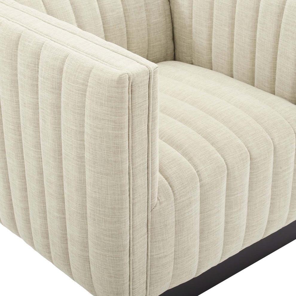 Modway Perception Tufted Upholstered Fabric Armchair - EEI-3927 | Armchairs | Modishstore - 17