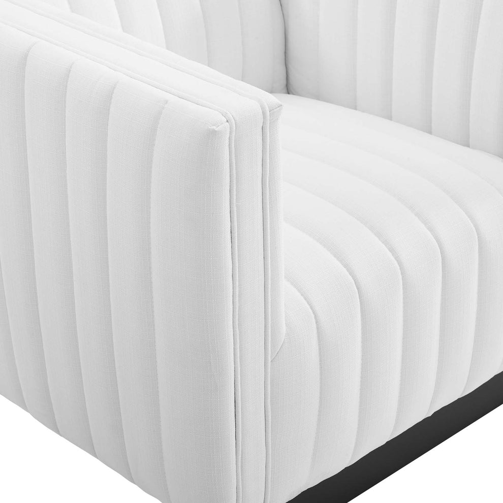 Modway Perception Tufted Upholstered Fabric Armchair - EEI-3927 | Armchairs | Modishstore - 35