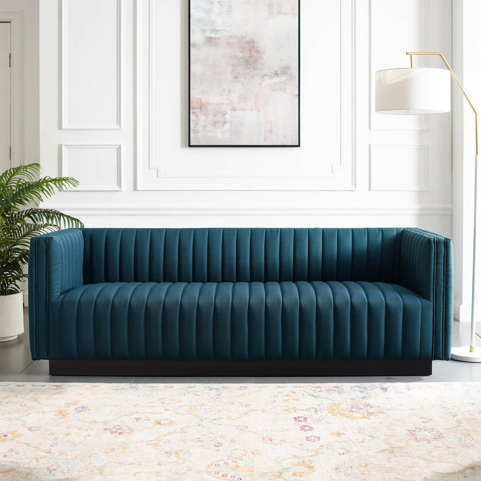 Modway Perception Tufted Upholstered Fabric Sofa - EEI-3928 | Sofas | Modishstore - 2