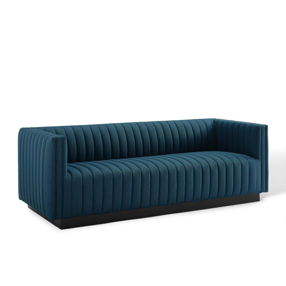 Modway Perception Tufted Upholstered Fabric Sofa - EEI-3928 | Sofas | Modishstore - 4