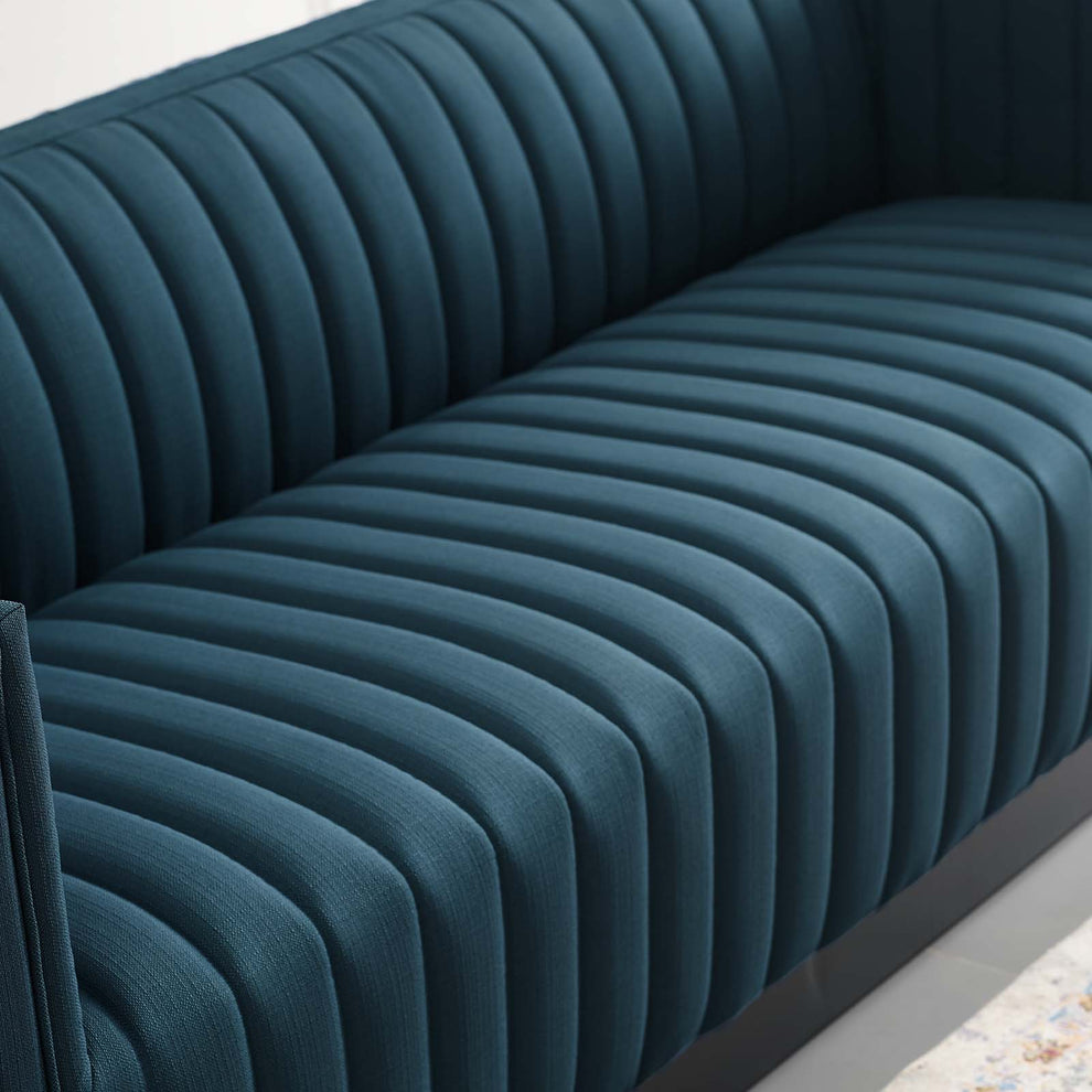 Modway Perception Tufted Upholstered Fabric Sofa - EEI-3928 | Sofas | Modishstore - 10