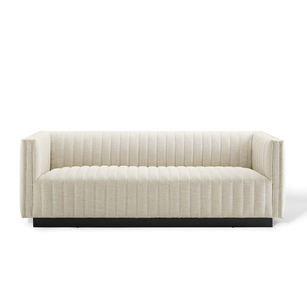 Modway Perception Tufted Upholstered Fabric Sofa - EEI-3928 | Sofas | Modishstore - 18