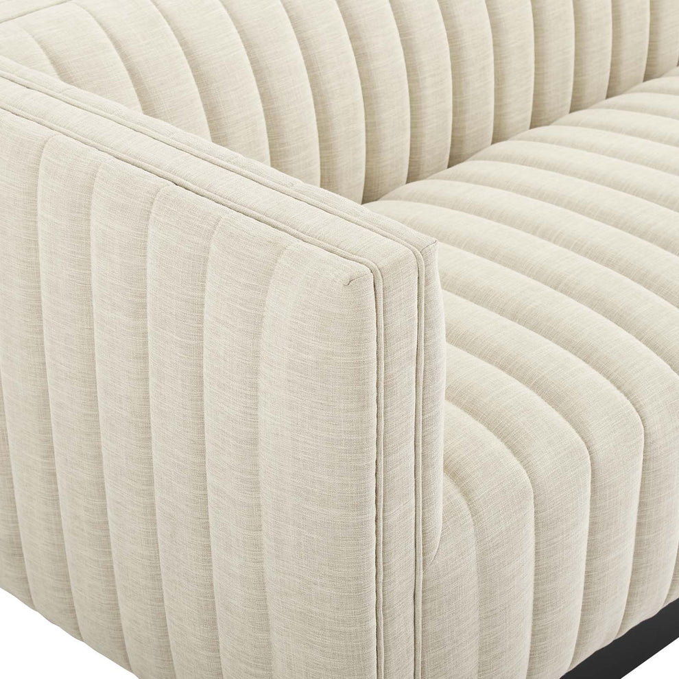 Modway Perception Tufted Upholstered Fabric Sofa - EEI-3928 | Sofas | Modishstore - 19
