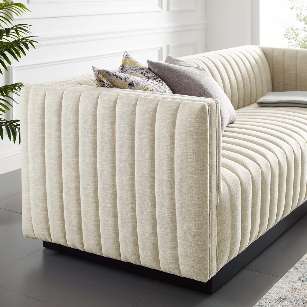 Modway Perception Tufted Upholstered Fabric Sofa - EEI-3928 | Sofas | Modishstore - 13