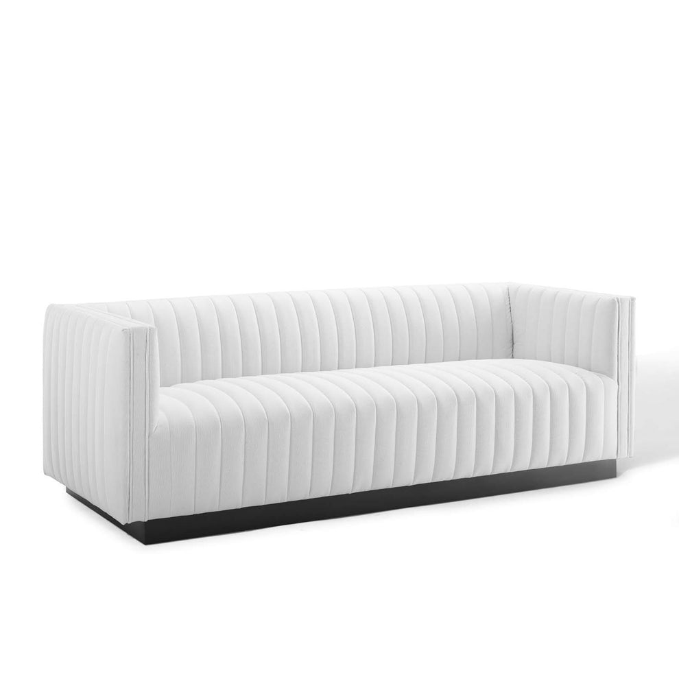 Modway Perception Tufted Upholstered Fabric Sofa - EEI-3928 | Sofas | Modishstore - 23